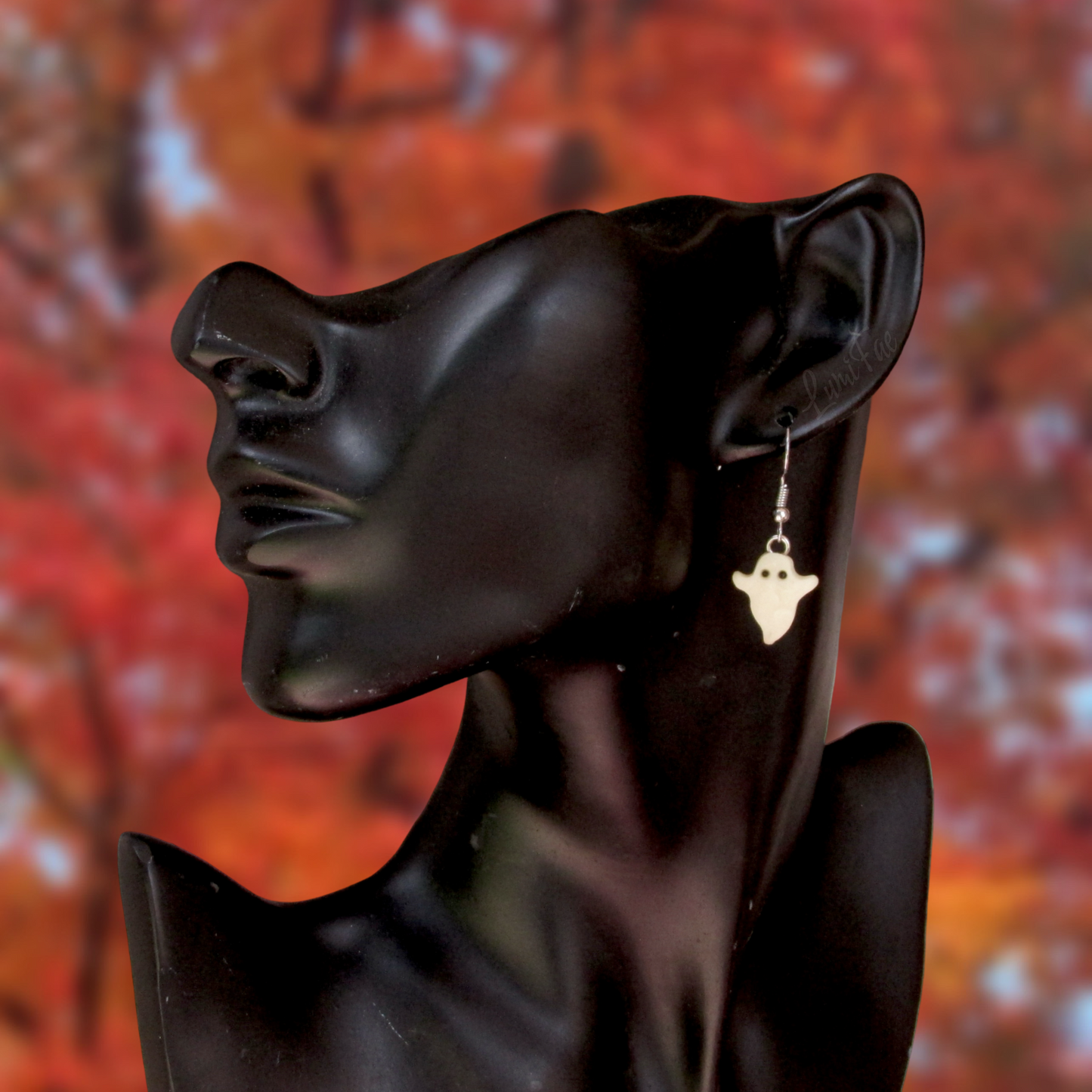Glow-in-the-Dark Ghost Earrings