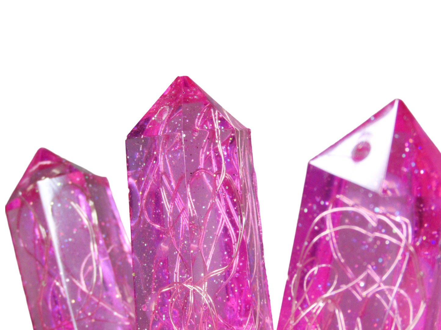 Purple Pink LED Gem Tiara Headband, Prototype Crown, Small