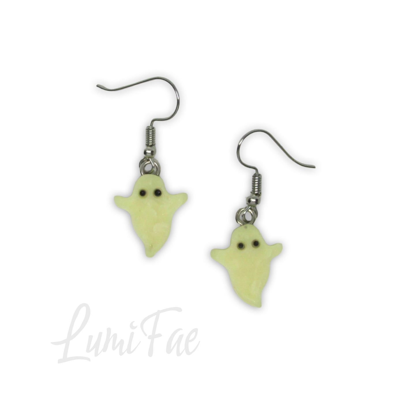 Glow-in-the-Dark Ghost Earrings