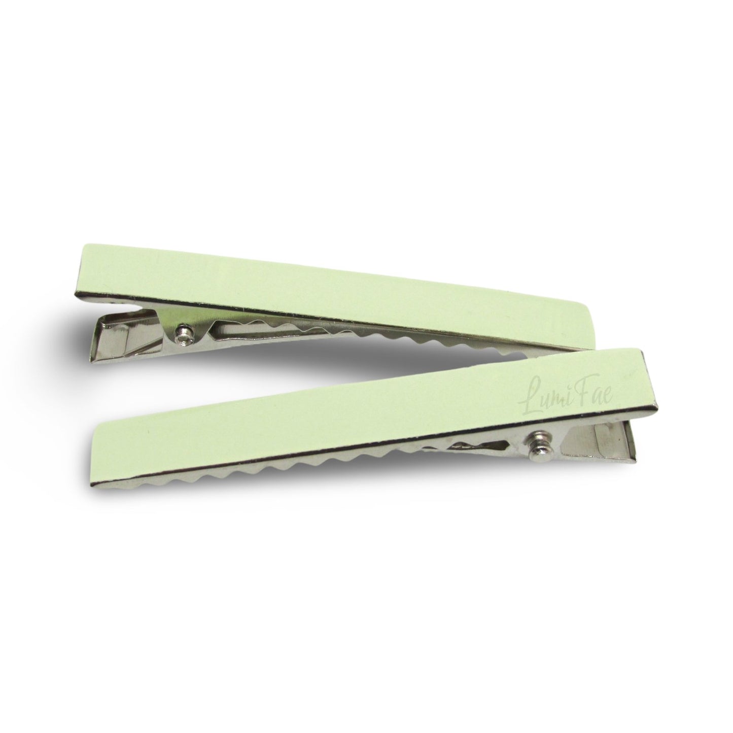Glow-in-the-Dark 2” Hair clips, set of 2 - LumiFae