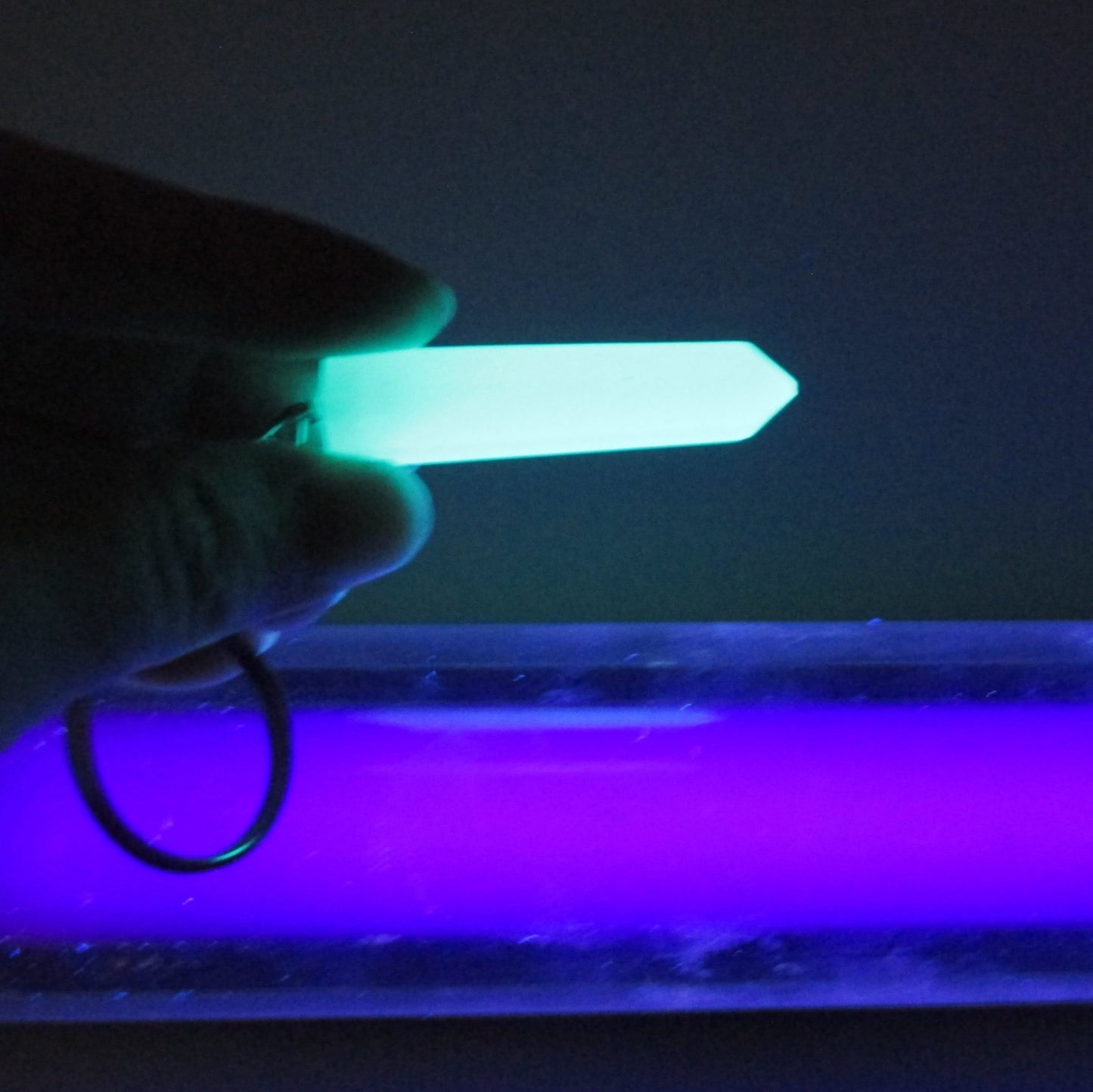 Glow in the Dark Crystal Keychain - LumiFae