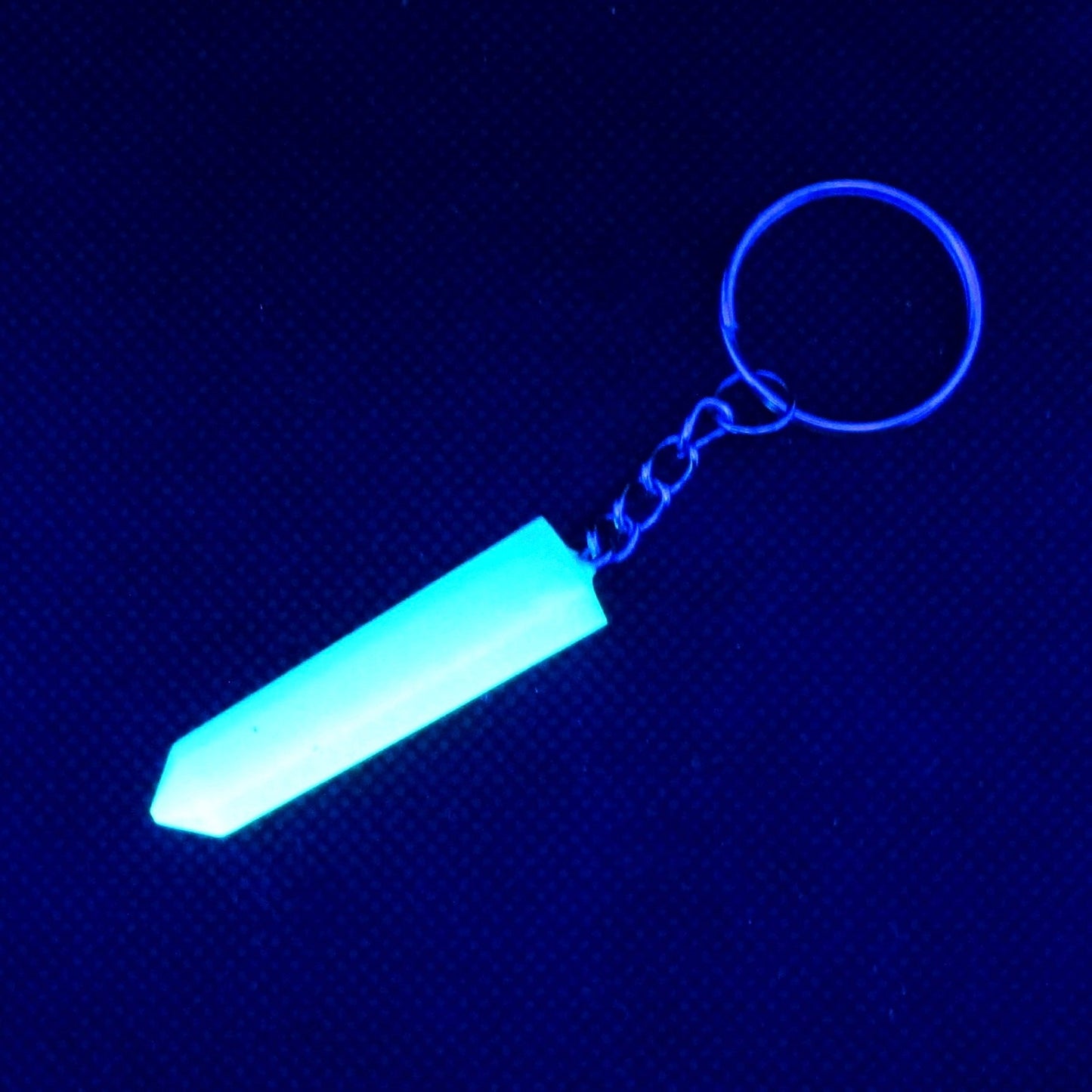 Glow in the Dark Crystal Keychain - LumiFae