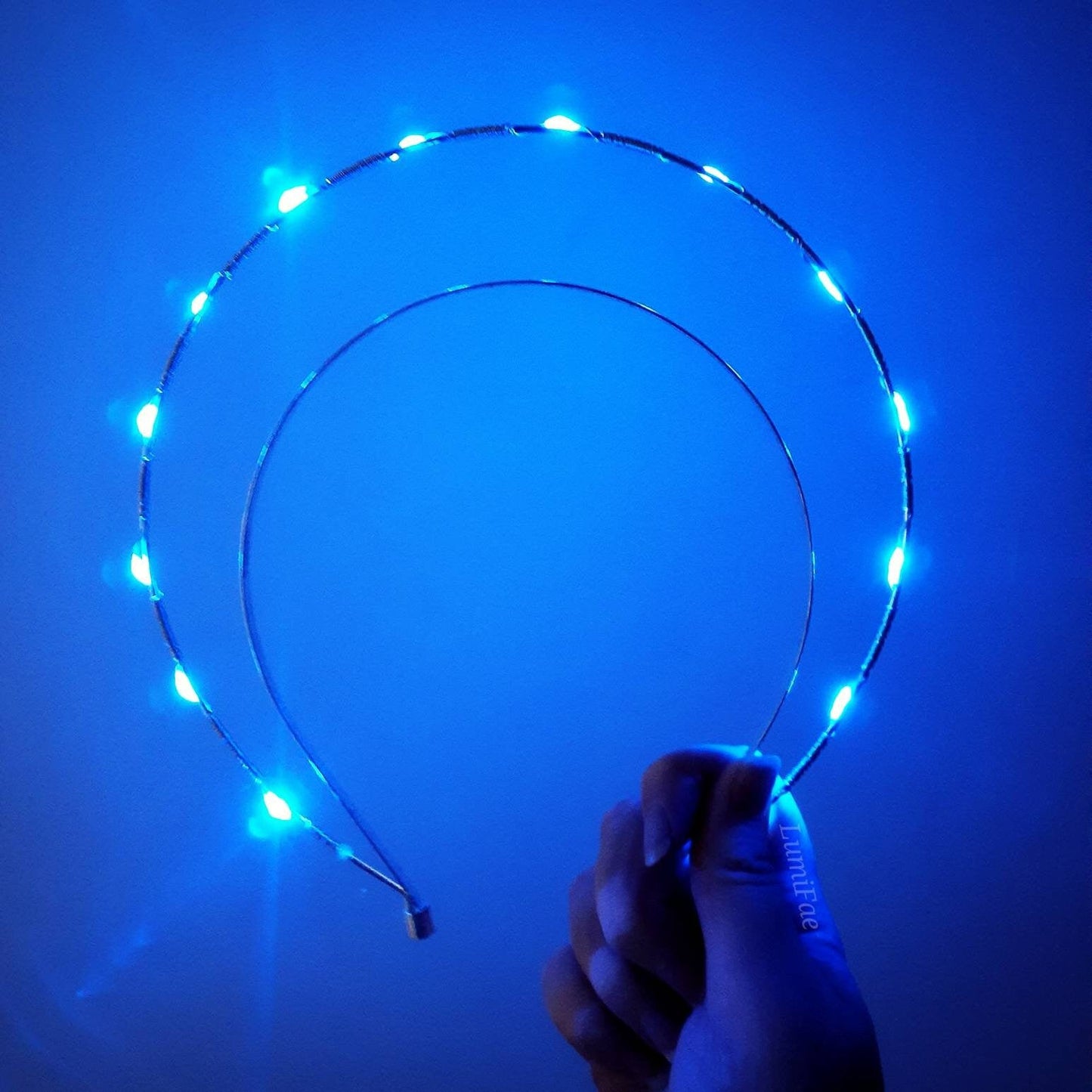 LED Goddess Halo Crown, MTO - LumiFae