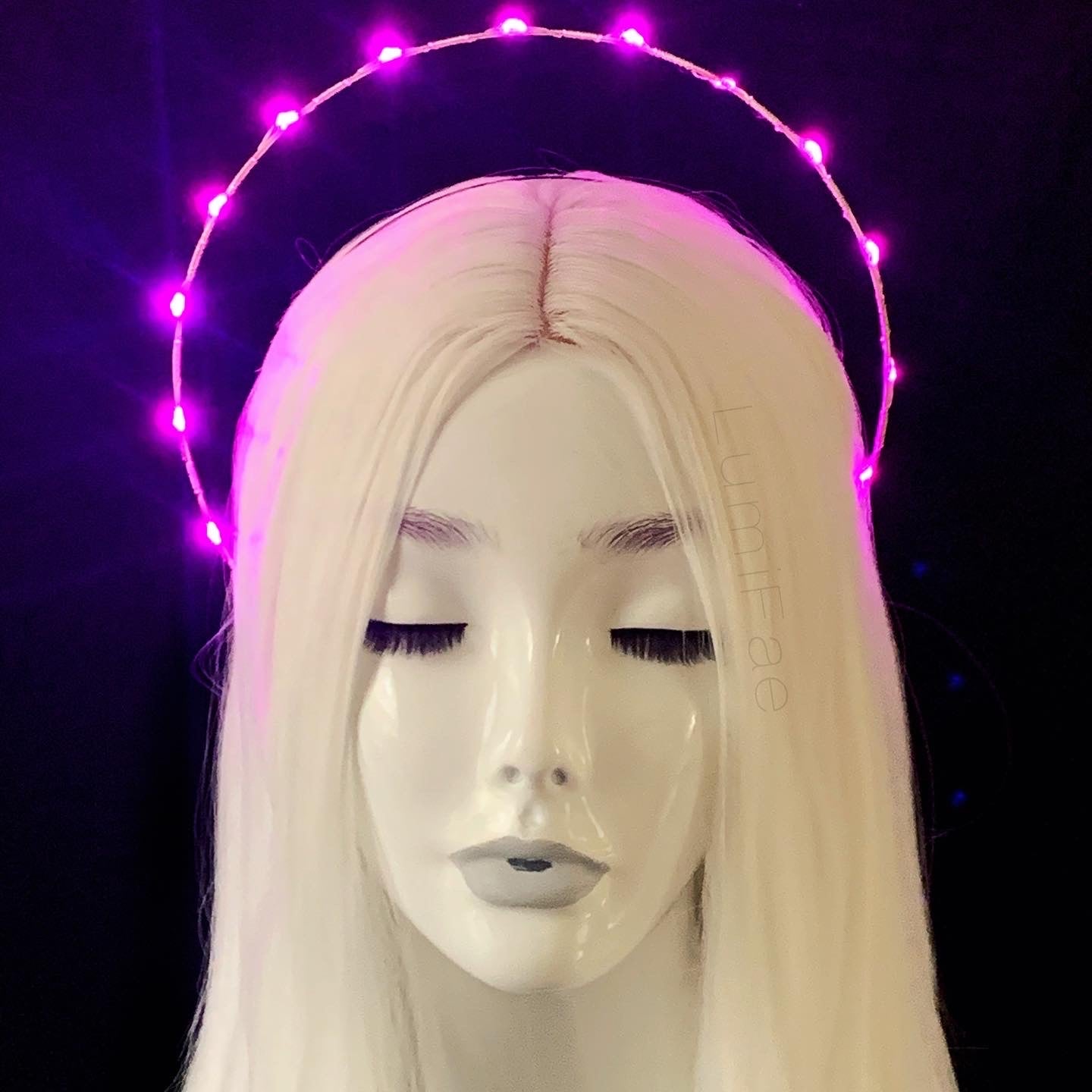 LED Goddess Halo Crown, MTO - LumiFae