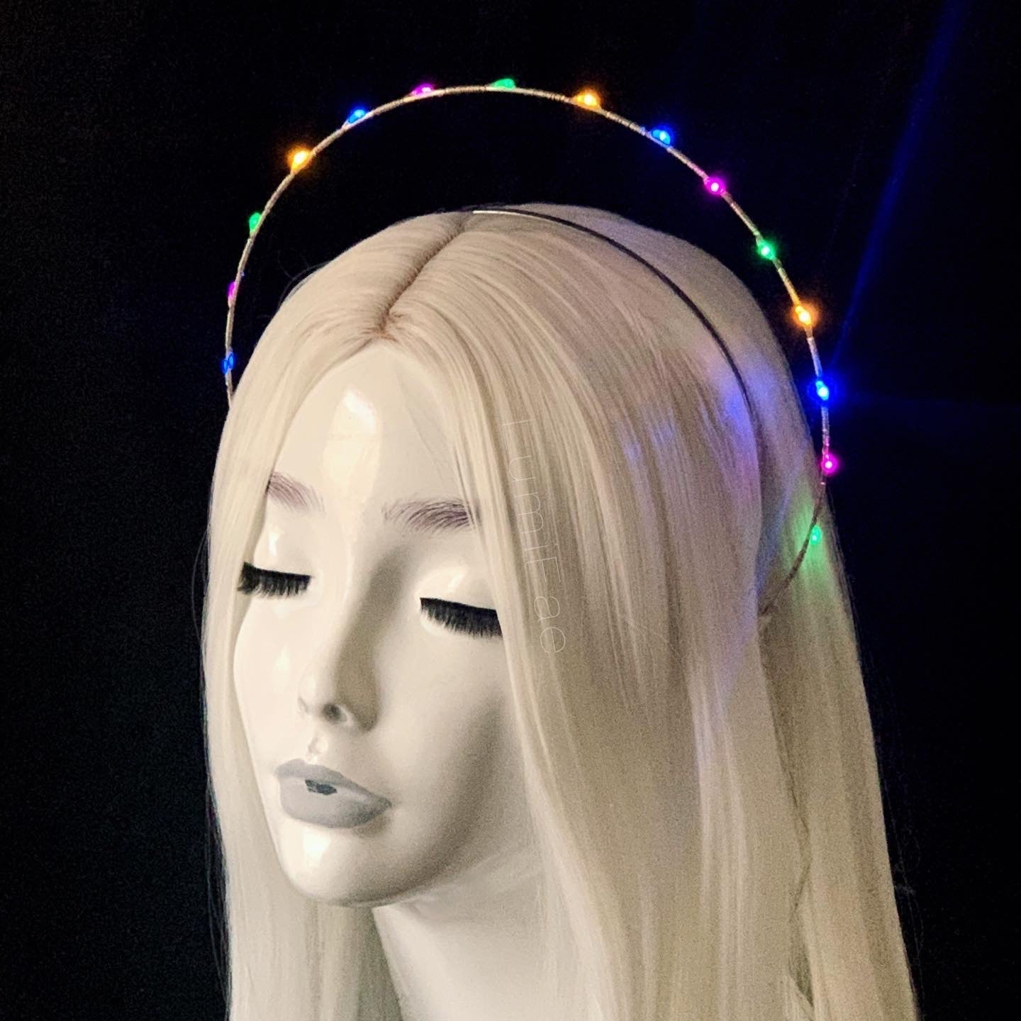LED Goddess Halo Crown, MTO - LumiFae