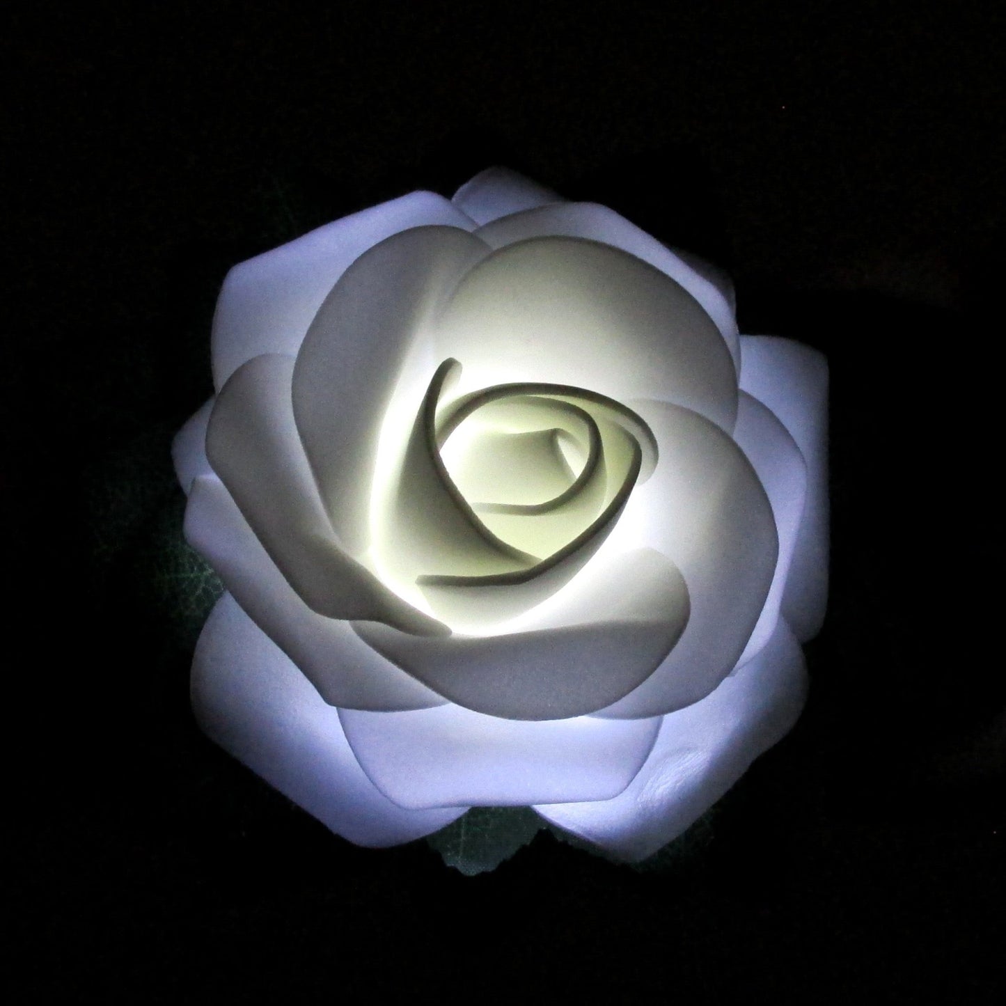 LED White Rose Wrist Corsage - LumiFae