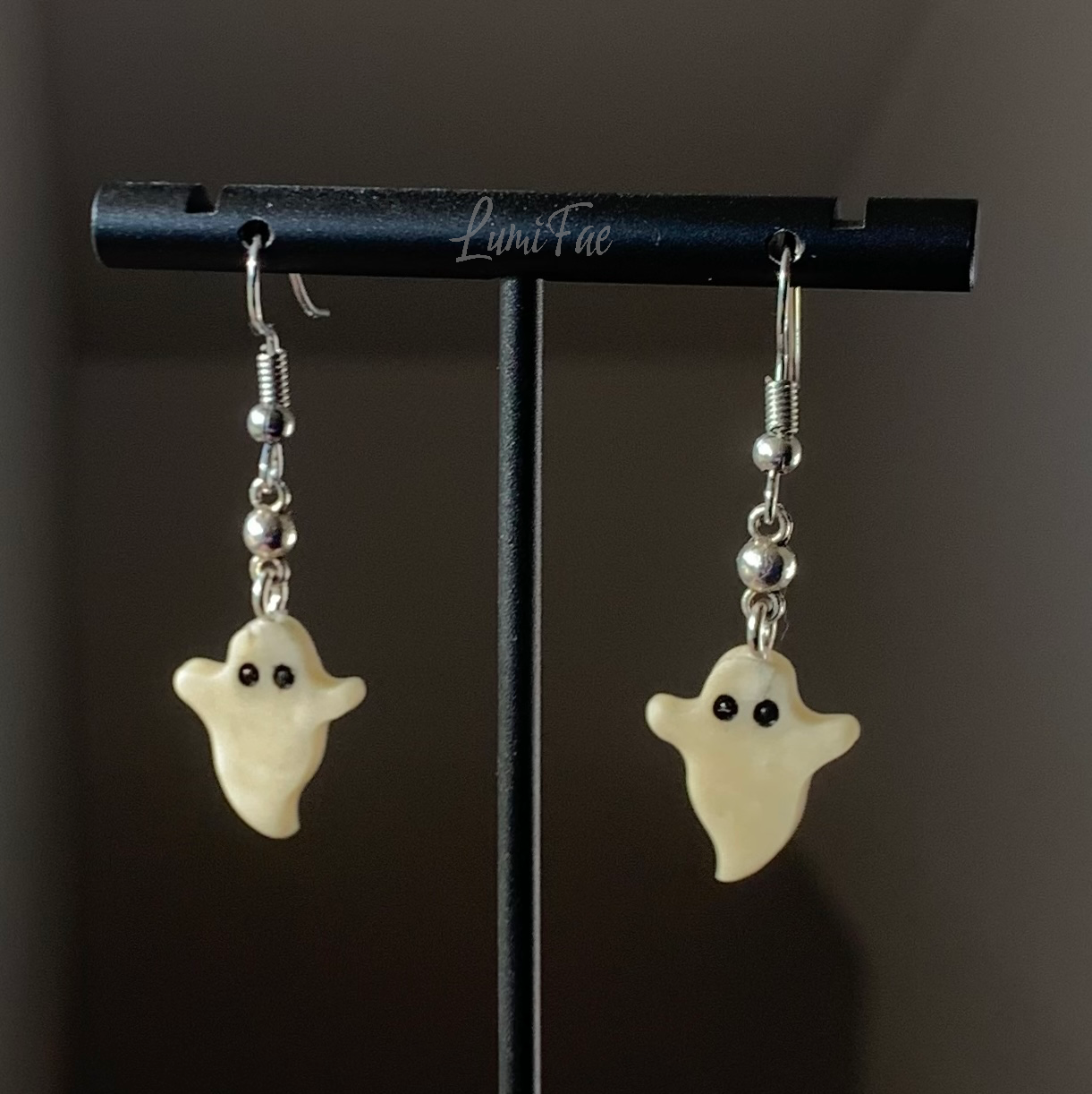 Glow-in-the-Dark Ghost Earrings