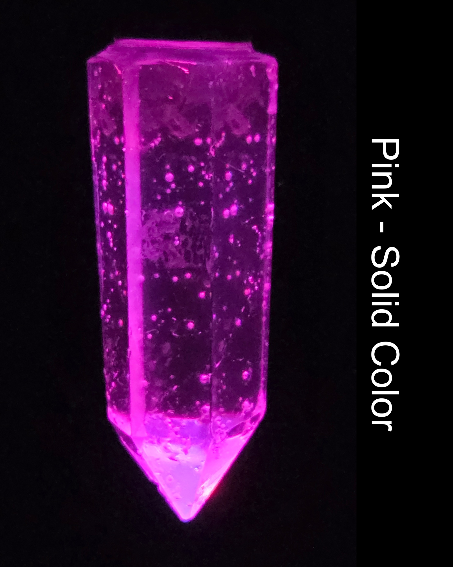 LED Crystal Necklace - 18" Stainless Steel - Handmade - LumiFae