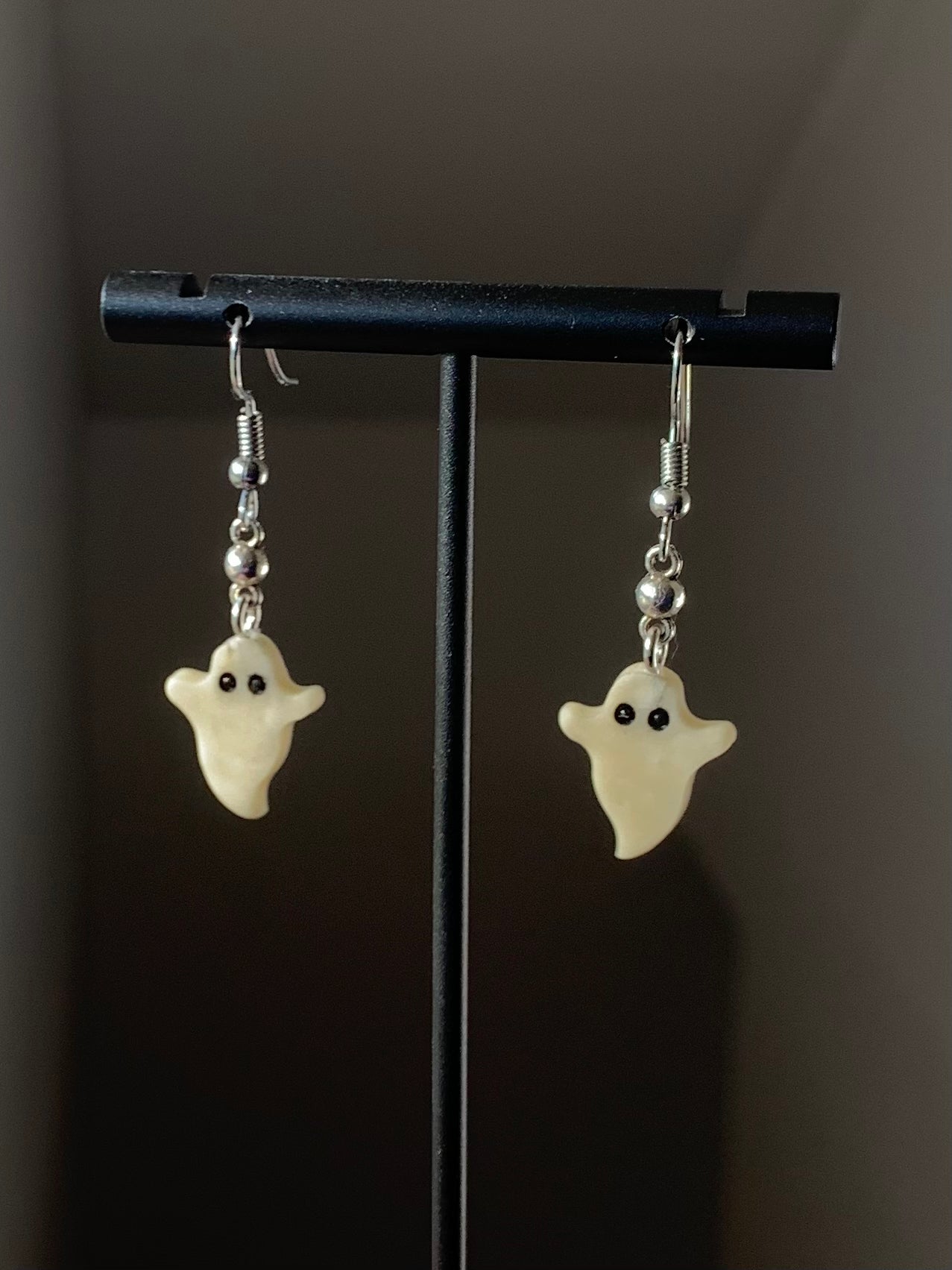 Glow-in-the-Dark Ghost Earrings