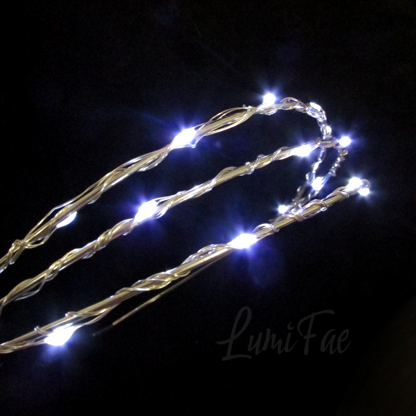 Triple LED starlight layered headband crown, fairy, goddess, ethereal