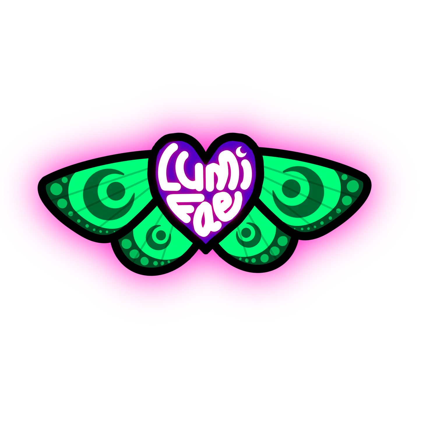 Pink Purple Lava Lamp Sticker - 90s Retro Vinyl - LumiFae