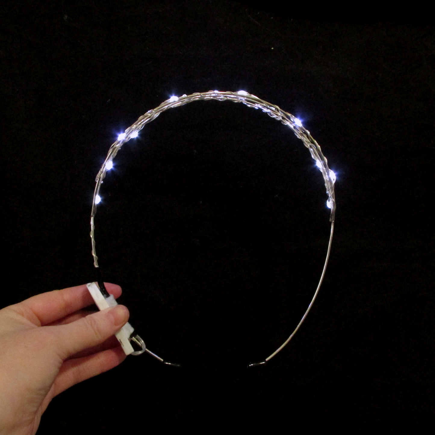 Triple LED starlight layered headband crown, fairy, goddess, ethereal