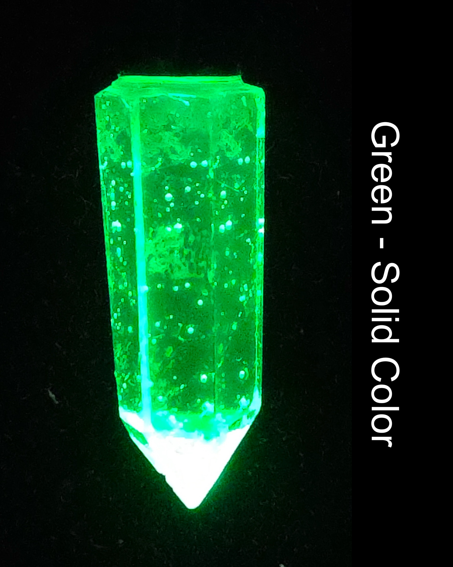 LED Crystal Necklace - 18" Stainless Steel - Handmade - LumiFae