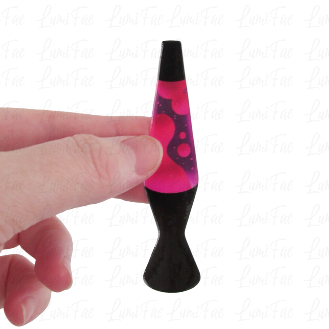 Lava Lamp Sticker, Pink and Purple, Realistic, 90s, no border