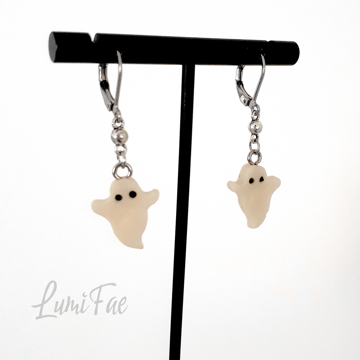 Glow-in-the-Dark Ghost Earrings