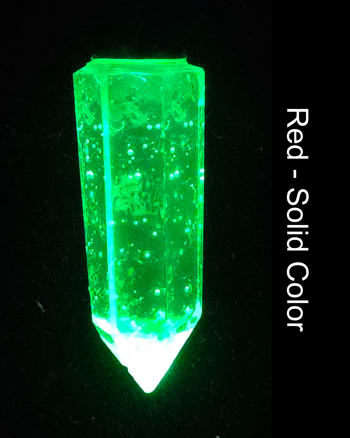 LED Crystal Necklace - 18" Stainless Steel - Handmade - LumiFae