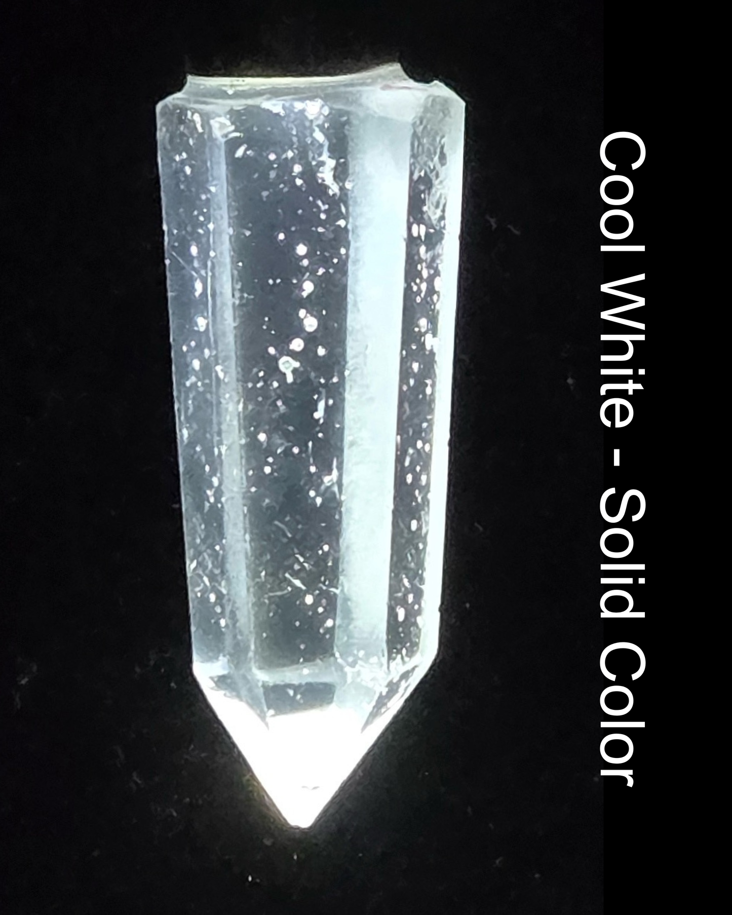 LED Crystal Necklace - 18" Stainless Steel - Handmade - LumiFae