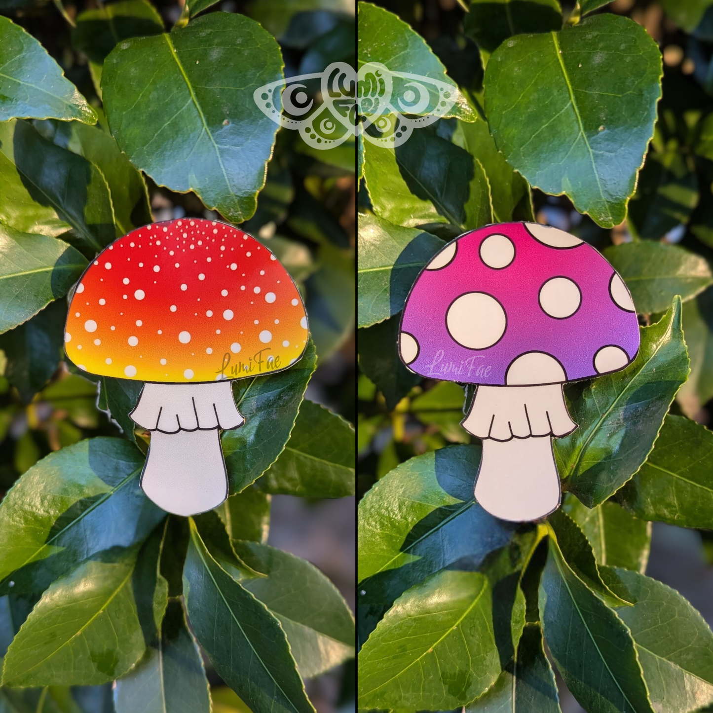 Mushroom Stickers - LumiFae