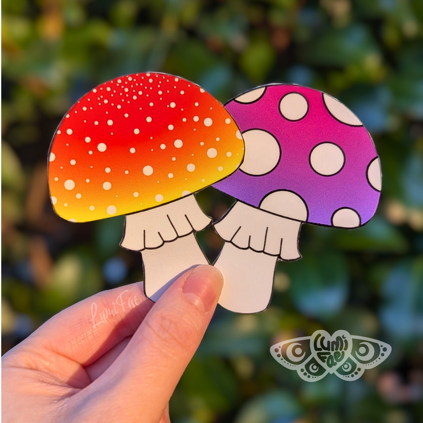 Mushroom Stickers - LumiFae