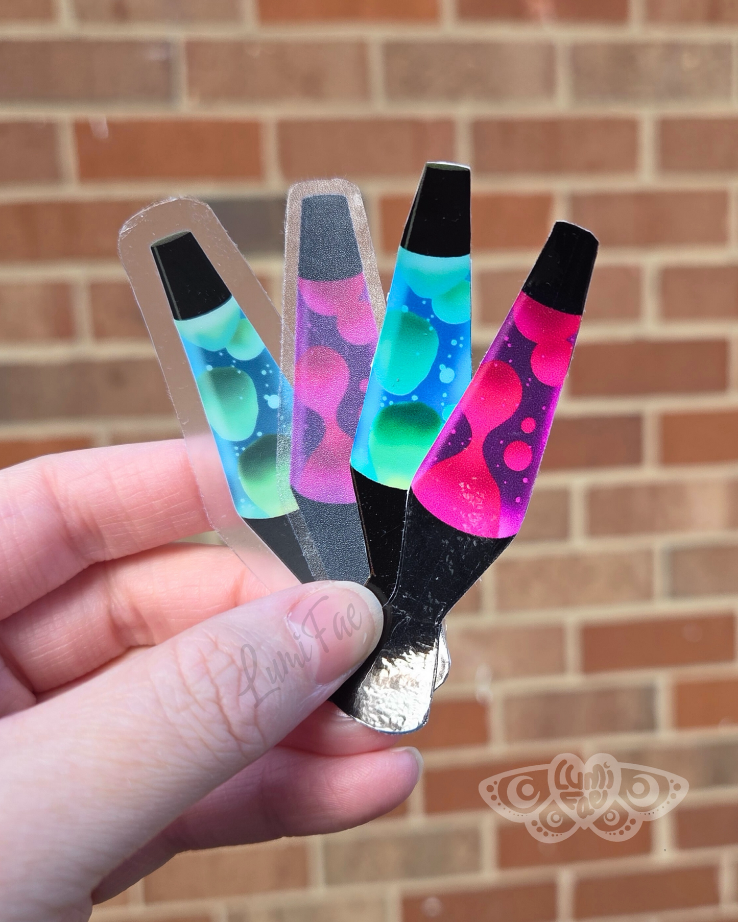 Blue Lava Lamp Sticker - 90s Retro Waterproof - LumiFae