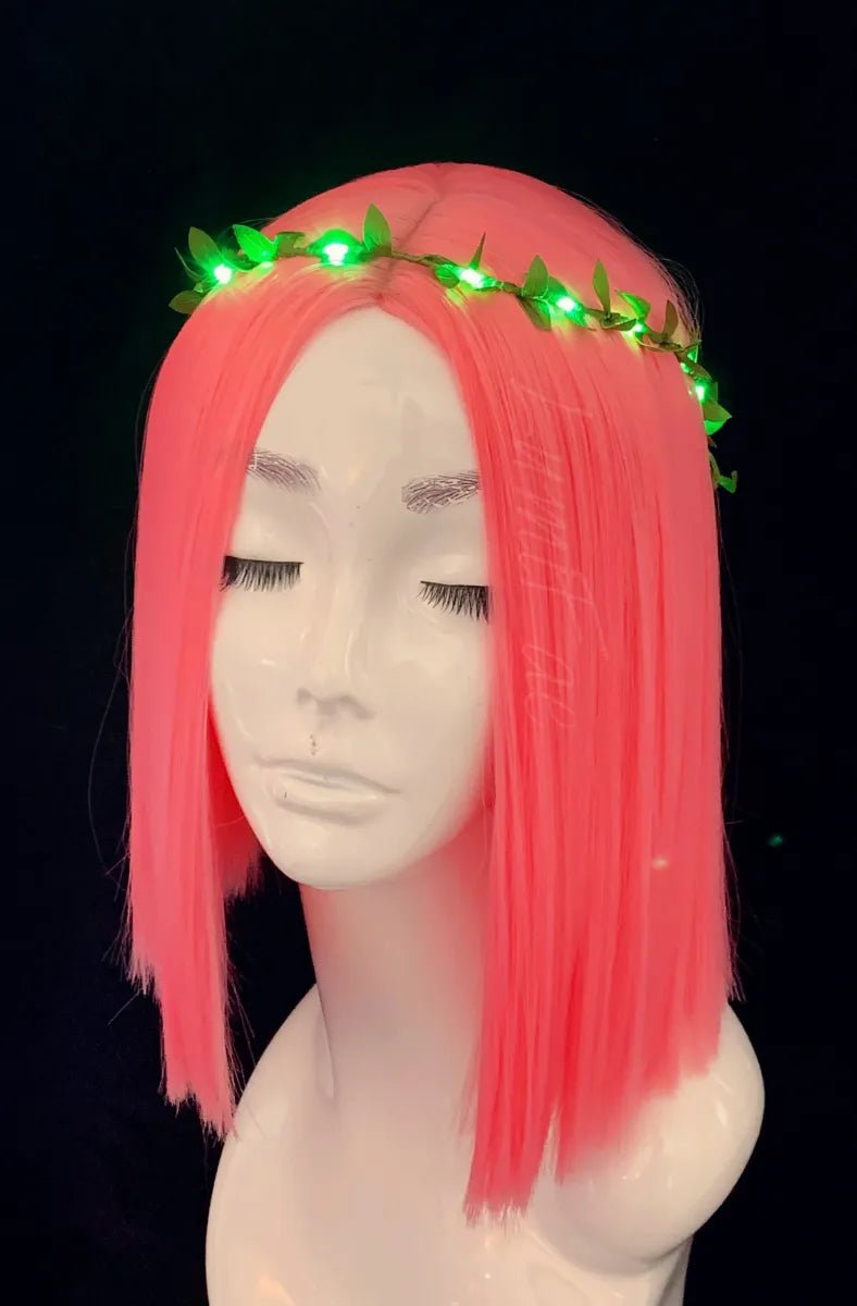 Green Vines LED Fairy Crown, Circlet, Leafy, Elf, Nature, Eleven, Faerie, Ivy - LumiFae