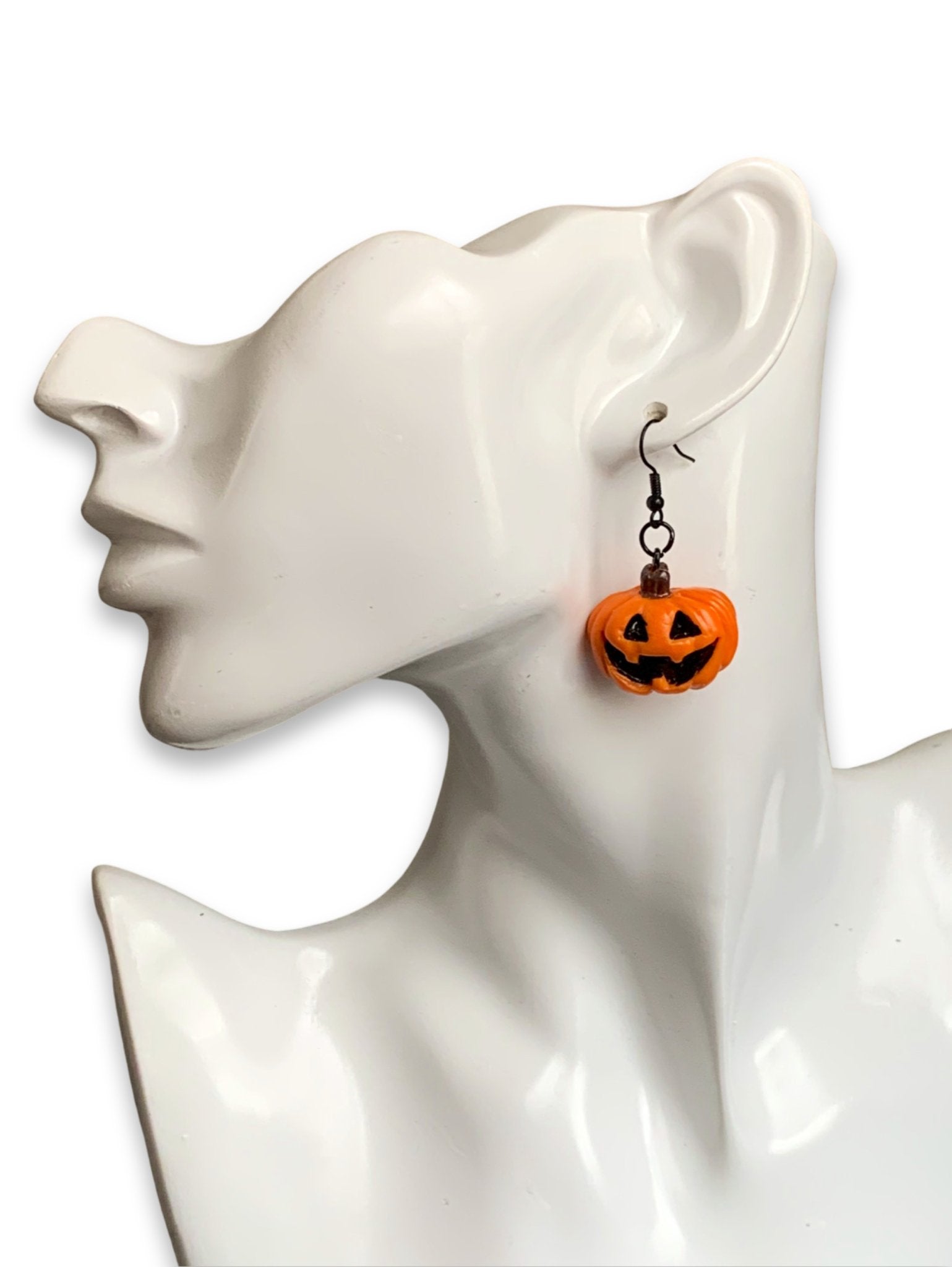 Jack-o-Lantern Earrings - LumiFae