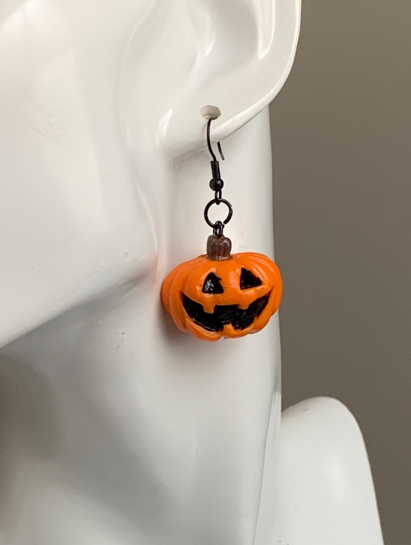 Jack-o-Lantern Earrings - LumiFae