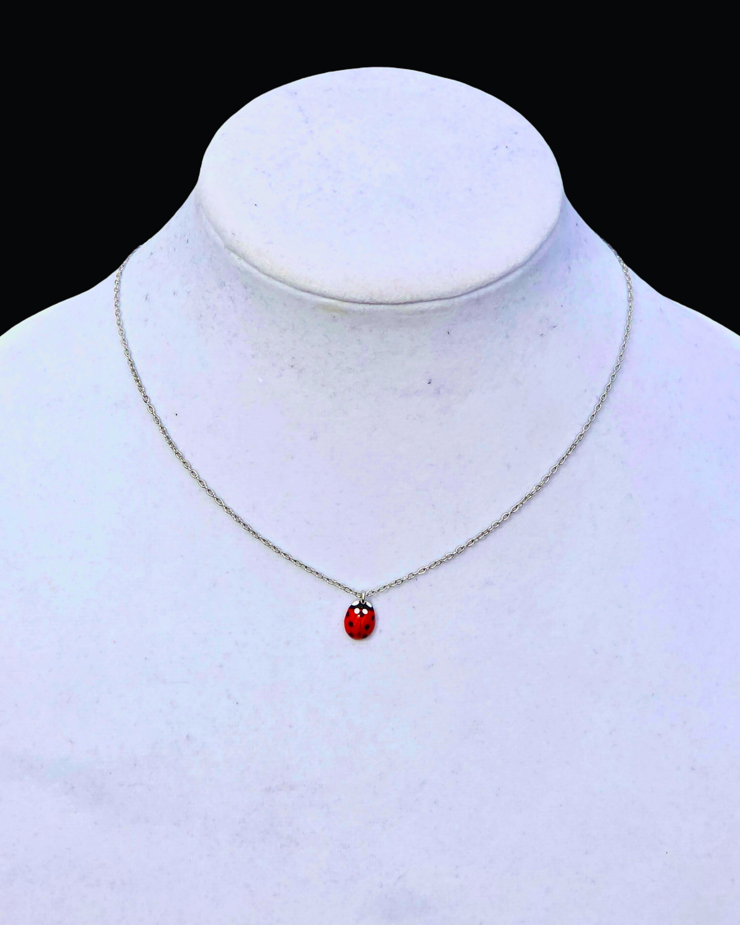 Ladybug Necklaces - Realistic, Handmade - LumiFae