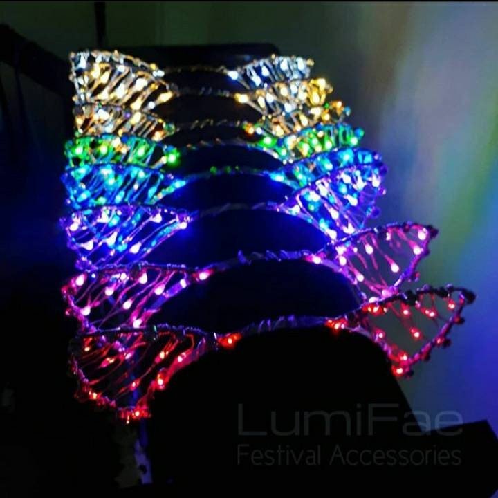 LED Cat Ears Headband, MTO - LumiFae