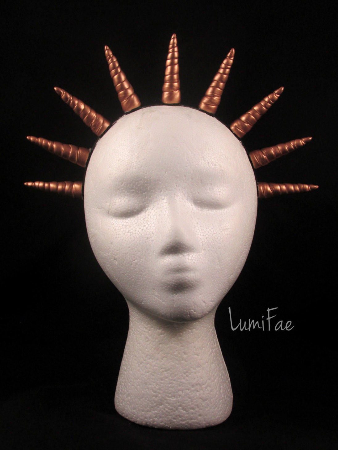 Mermaid Crown, Silver, Gold, or Copper