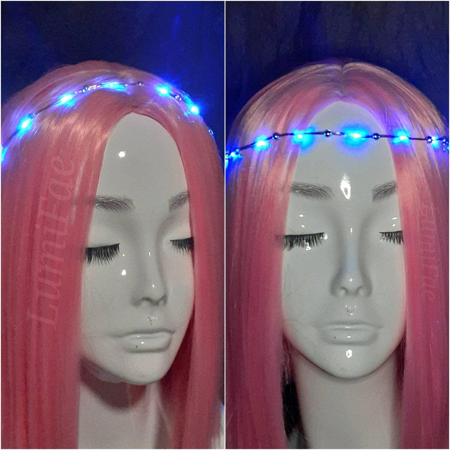 Embellished LED Wire Crowns, Fairy Circlet, Pick your color, Made-to-Order